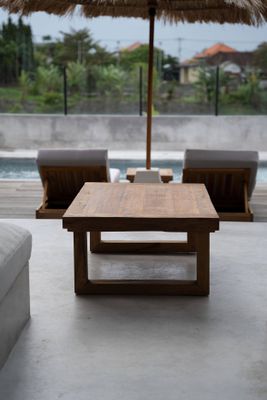 Bazar Bizar Soffbord i återvunnen teak - Natur