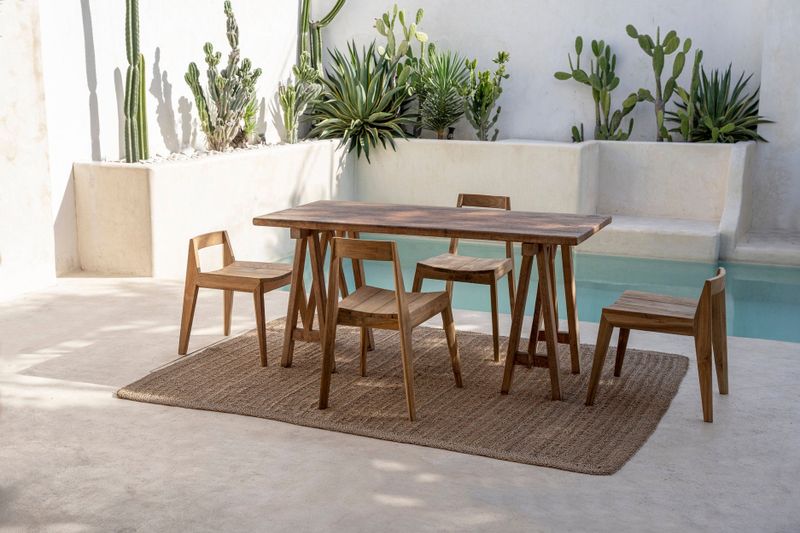 Bazar Bizar The Paxi matstol - Natur - Utomhus
