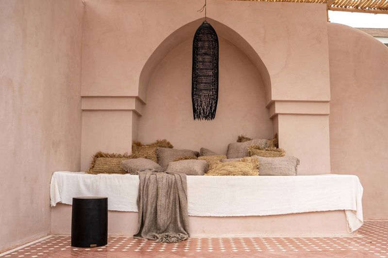 Bazar Bizar The Tribe Pall - Naturlig Svart