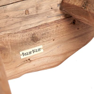 Bazar Bizar The Marabunta Rustikt Sidobord - Natur