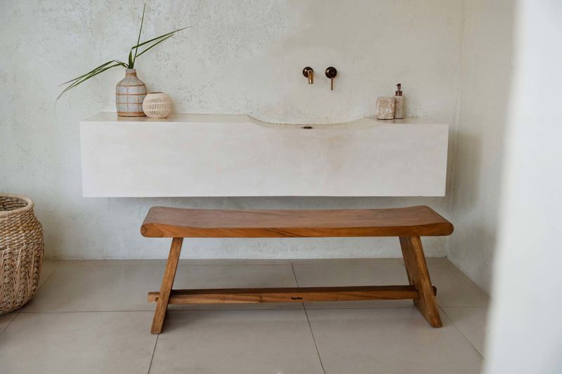 Bazar Bizar The Suar Bänk - Natur - 120 cm