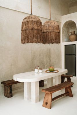 Bazar Bizar The Suar Bänk - Natur - 120 cm