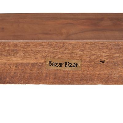Bazar Bizar The Beauteous Rustik Bänk - Natur