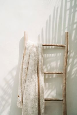 Bazar Bizar The s'il vous Plaid - Gräddvit