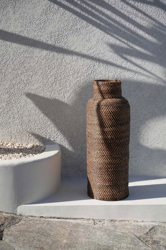 Bazar Bizar The Colonial Paraplykorg - Naturbrun
