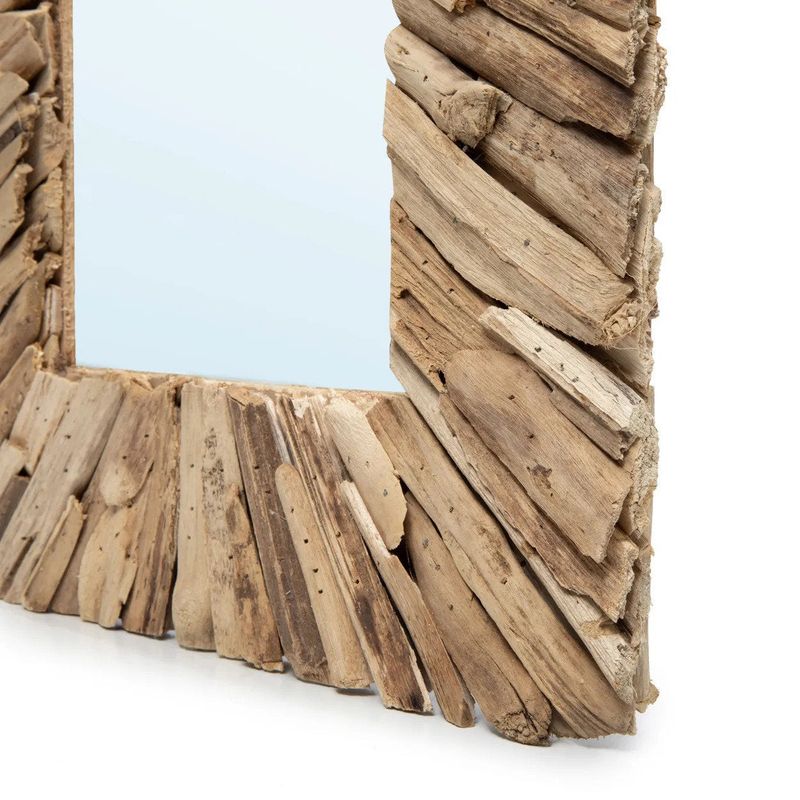 Bazar Bizar The Driftwood Inramad Spegel - Natur - M