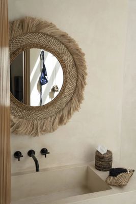 Bazar Bizar The Capri Spegel - Natur - L