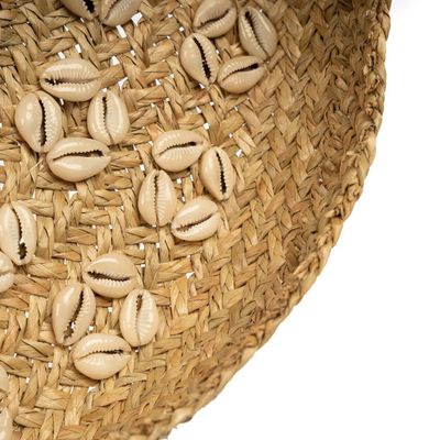 Bazar Bizar The Caribe Shell Plate Väggdekoration - Naturvit - M
