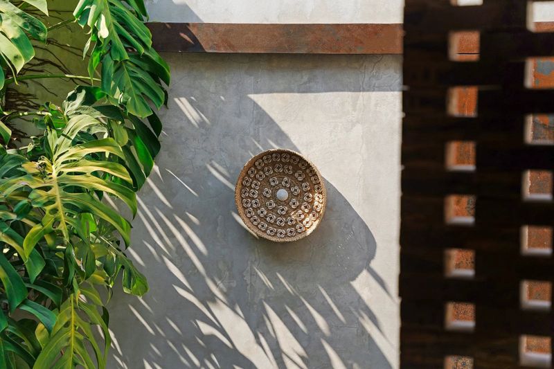 Bazar Bizar The Caribe Shell Plate Väggdekoration - Naturvit - M