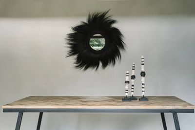 Bazar Bizar The Simba spegel - Svart - M