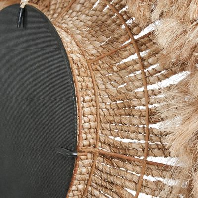 Bazar Bizar The Abaca Solomon Spegel - Natur