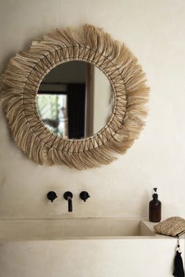 Bazar Bizar The Pretty Blonde Spegel - Natur - L