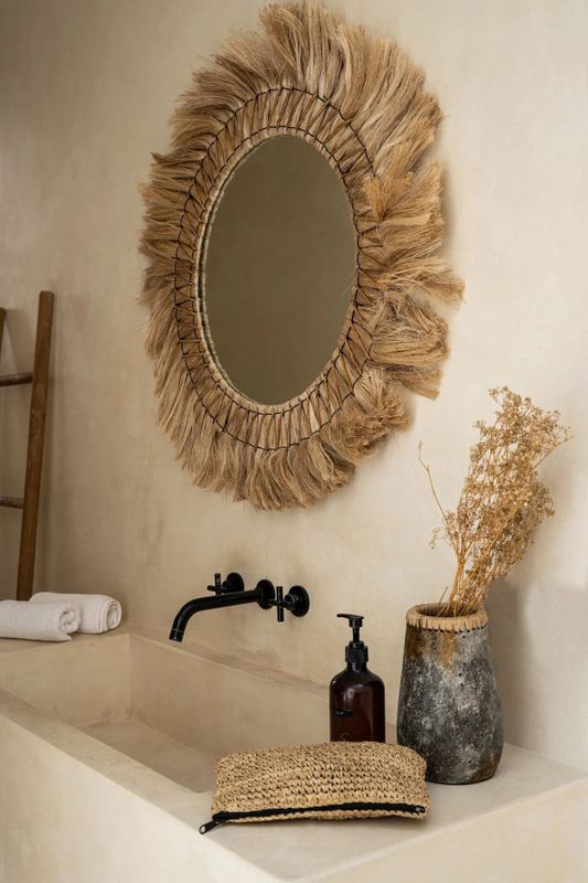 Bazar Bizar The Pretty Blonde Spegel - Natur - L