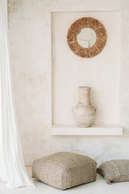 Bazar Bizar The Palm Tree Mirror - Natur - M