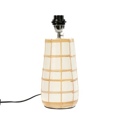 Bazar Bizar Molokai bordslampa - vit natur