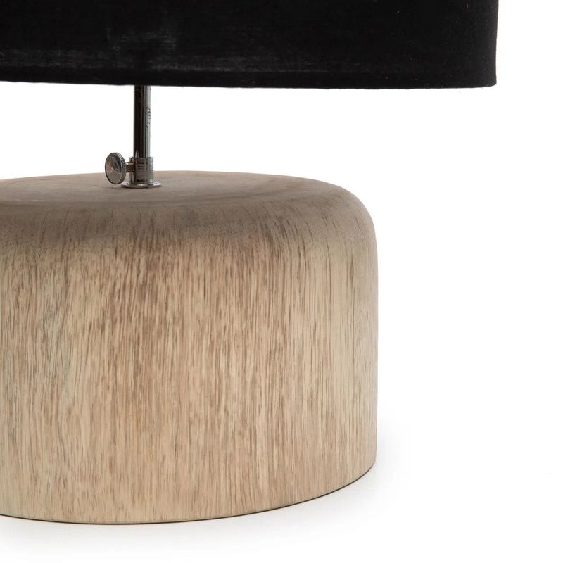 Bazar Bizar Bordslampa i Teak - Natur