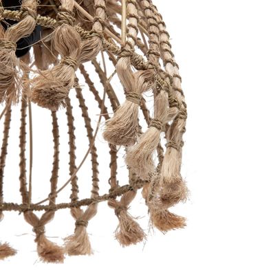 Bazar Bizar The Abaca Tassel Hänglampa - Natur - S