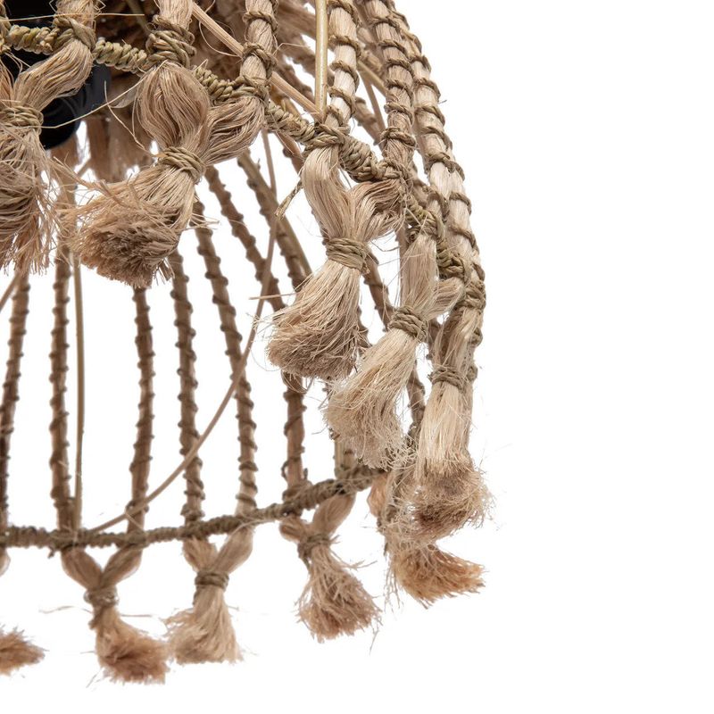 Bazar Bizar The Abaca Tassel Hänglampa - Natur - S