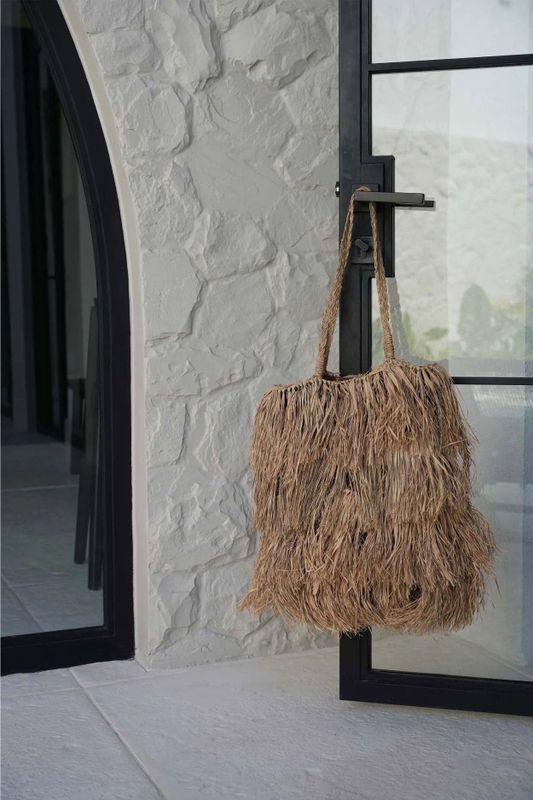 Bazar Bizar The Raffia Bahamas Tote - Natur
