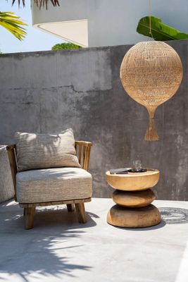 Bazar Bizar The Wonton Golvlampa - Pendel - Natur