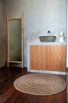 Bazar Bizar The Seagrass Carpet - Natur - 100 cm