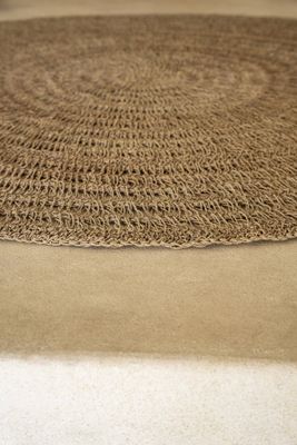 Bazar Bizar The Seagrass Carpet - Natur - 100 cm