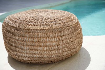 Bazar Bizar The Seagrass Pouffe - Natur - M