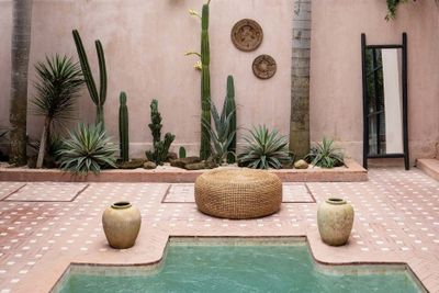 Bazar Bizar The Hyacinth Pouffe - Natur - M
