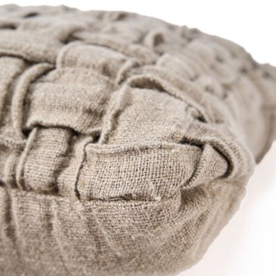 Bazar Bizar The Linen Crosier Kuddfodral - Natur