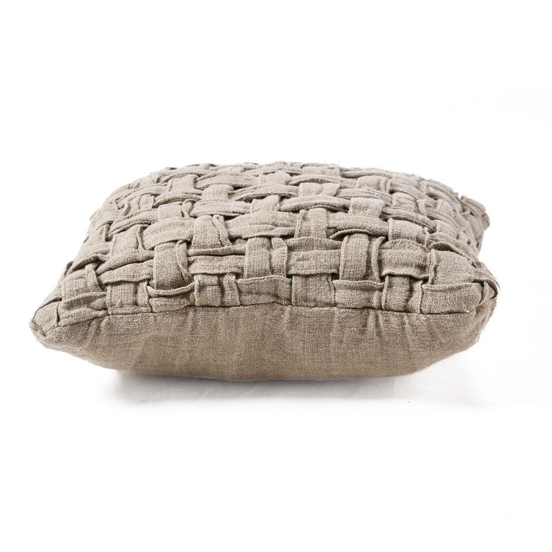 Bazar Bizar The Linen Crosier Kuddfodral - Natur