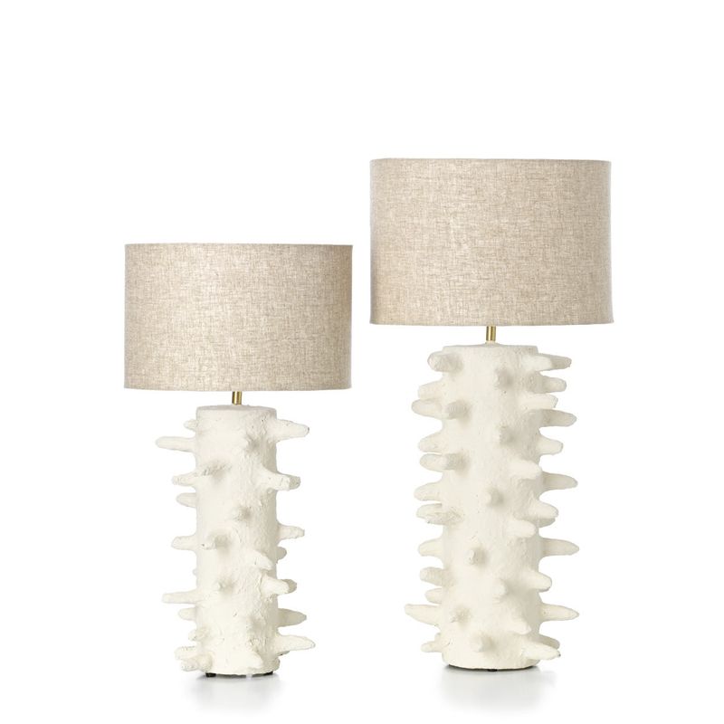 Bazar Bizar The Spiketacular bordslampa - Vit - M
