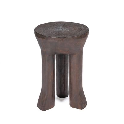 Bazar Bizar The Java Tripod Sidobord - Mörk Valnöt