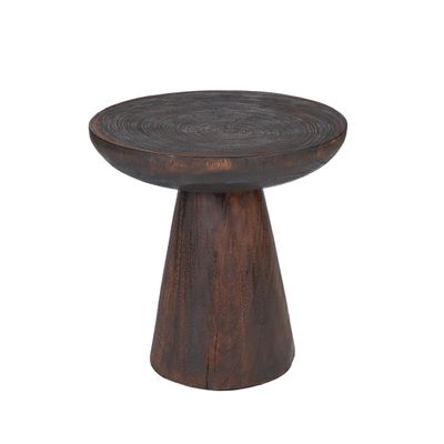 Bazar Bizar The Cone Alone Sidobord - Mörk Valnöt