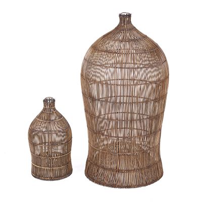 Bazar Bizar The Woven Bell Pendel - Mörk Valnöt - S