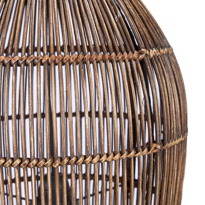 Bazar Bizar The Woven Bell Pendel - Mörk Valnöt - S