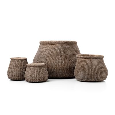 Bazar Bizar The Faux-Puff Planter - Brun - XL