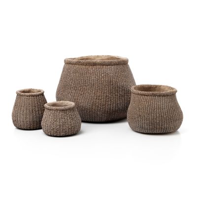 Bazar Bizar The Faux-Puff Planter - Brun - XL