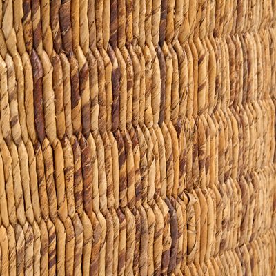 Bazar Bizar Abaca Rund Natur Magani Soffbord - Natur