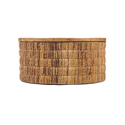 Bazar Bizar Abaca Rund Natur Magani Soffbord - Natur