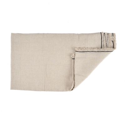 Bazar Bizar The Tuscany Duk - Natur Svart - 150x250 cm