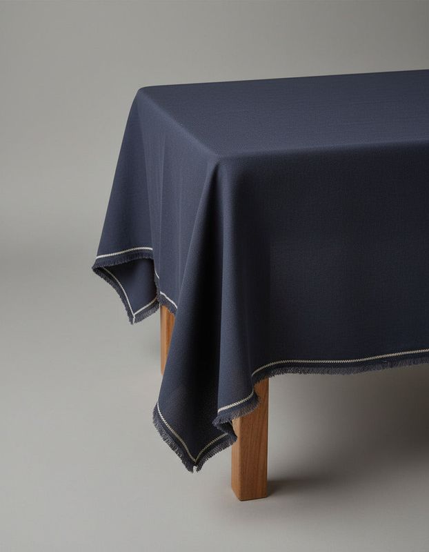Bazar Bizar The Tuscany Duk - Svart Natur - 150x300 cm