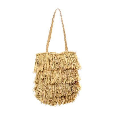 Bazar Bizar The Raffia Bahamas Tote - Natur