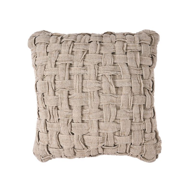 Bazar Bizar The Linen Crosier Kuddfodral - Natur