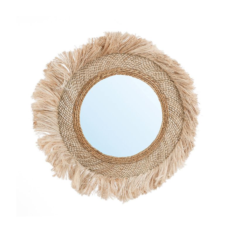 Bazar Bizar The Capri Spegel - Natur - L