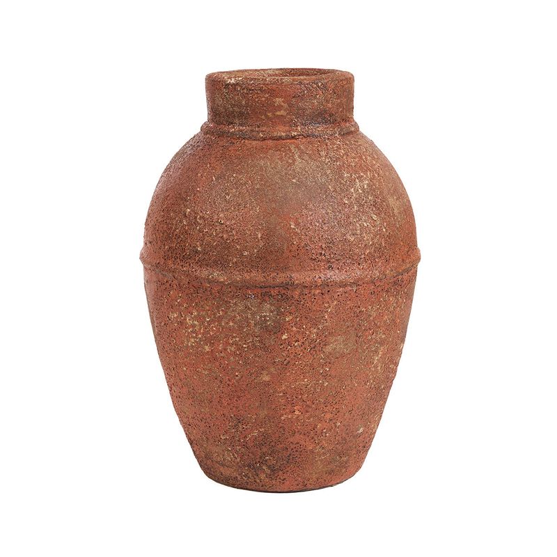 Bazar Bizar The Amphora Rustica Vas - Terrakotta - L