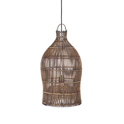 Bazar Bizar The Woven Bell Pendel - Mörk Valnöt - S