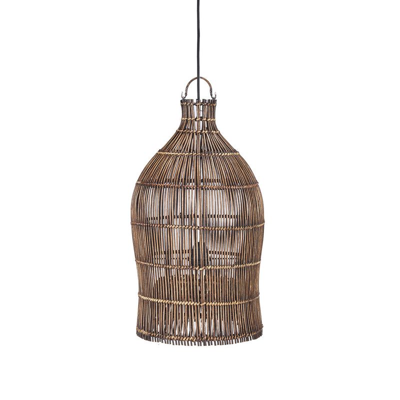 Bazar Bizar The Woven Bell Pendel - Mörk Valnöt - S