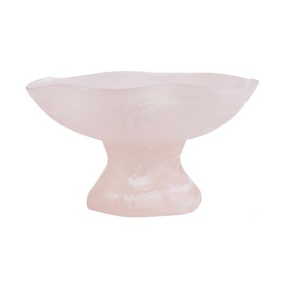 Bazar Bizar The Resin Organic Fruktställ - Rosa Vit