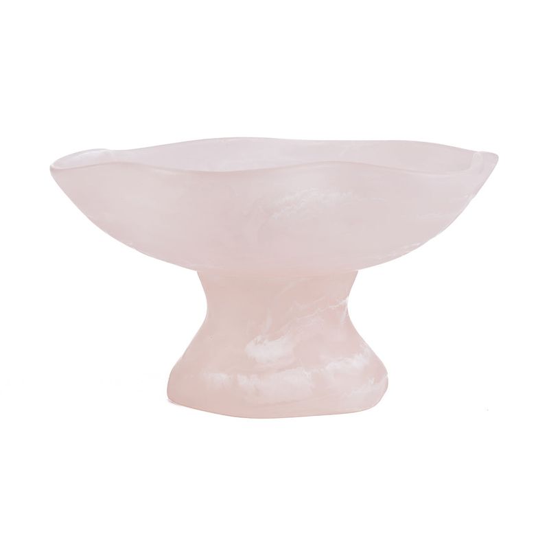 Bazar Bizar The Resin Organic Fruktställ - Rosa Vit