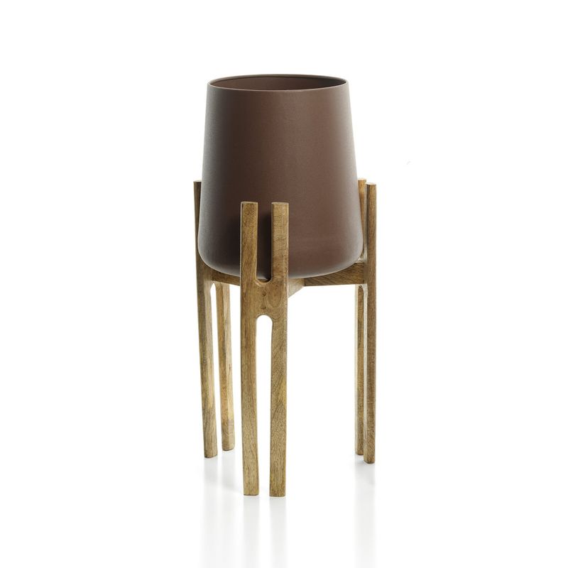 Bazar Bizar The Forked Root Planter - Naturbrun - L